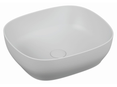 Раковина Vitra Outline 5994B403-0016, 47.5 х 41 см, накладная, белый глянцевый