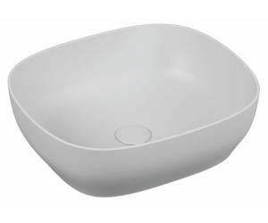 Раковина Vitra Outline 5994B403-0016, 47.5 х 41 см, накладная, белый глянцевый