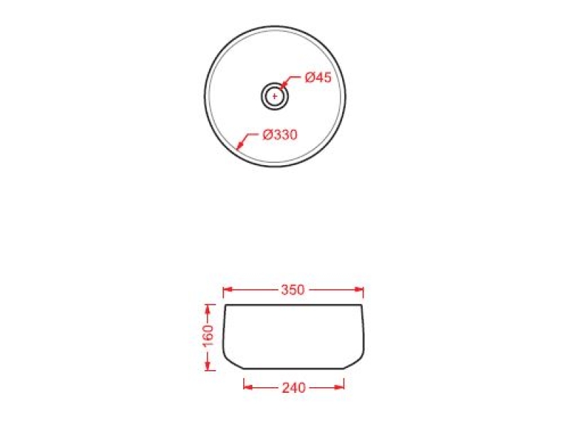 Купить Раковина ArtCeram Cognac Countertop COL004 17 00, накладная, цвет черный матовый, 35 х 35 х 16 см