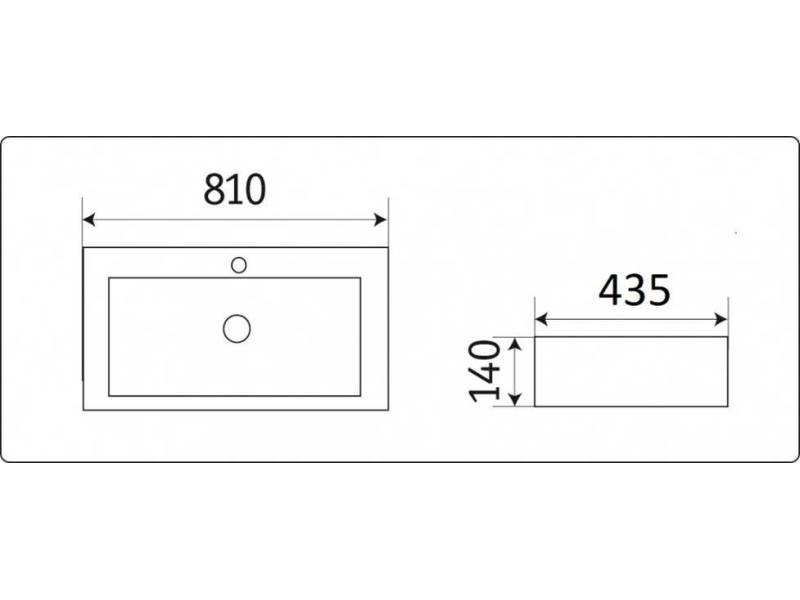 Купить Раковина CeramaLux Серия N 9255 (7029D) накладная, белый