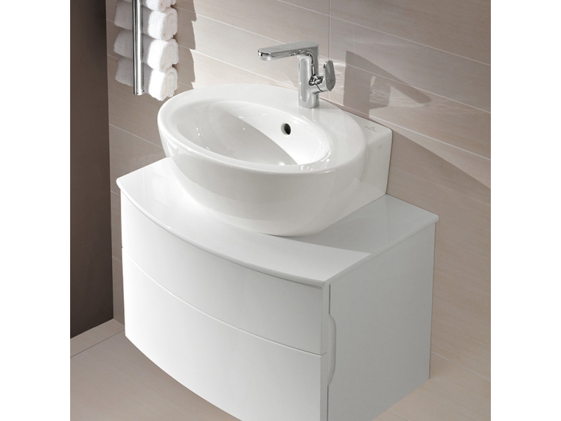 Купить Раковина Villeroy&Boch AVEO, 68 х 50 см, подвесная, альпийский белый, NEW GENERATION 413070