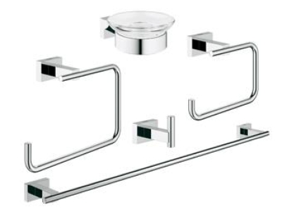 Набор аксессуаров Grohe Essentials Cube 40758001