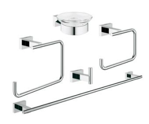 Набор аксессуаров Grohe Essentials Cube 40758001