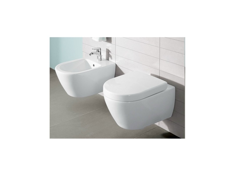 Купить Подвесной унитаз Villeroy&Boch Subway Plus 2.0 5606 10R1 укороченный, alpin