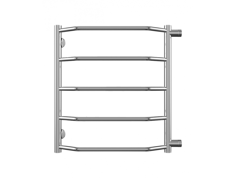 Купить Полотенцесушитель водяной Terminus Виктория П5 500x596-500, ширина 57.7 см, высота 59.6 см, боковое подключение