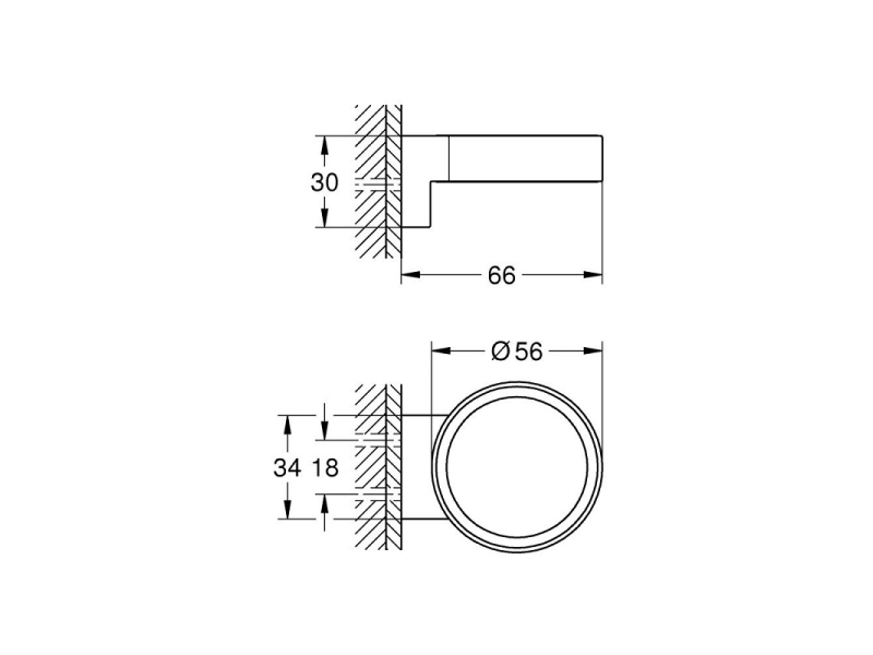 Купить Держатель для стакана или мыльницы Grohe Selection 41027000, хром