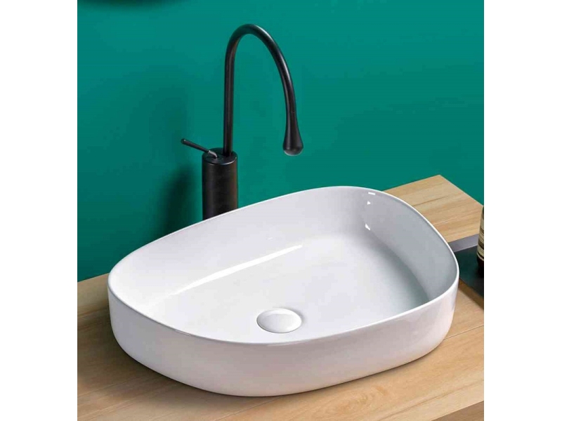 Купить Раковина Belbagno 55 х 40 см, белый, BB1435