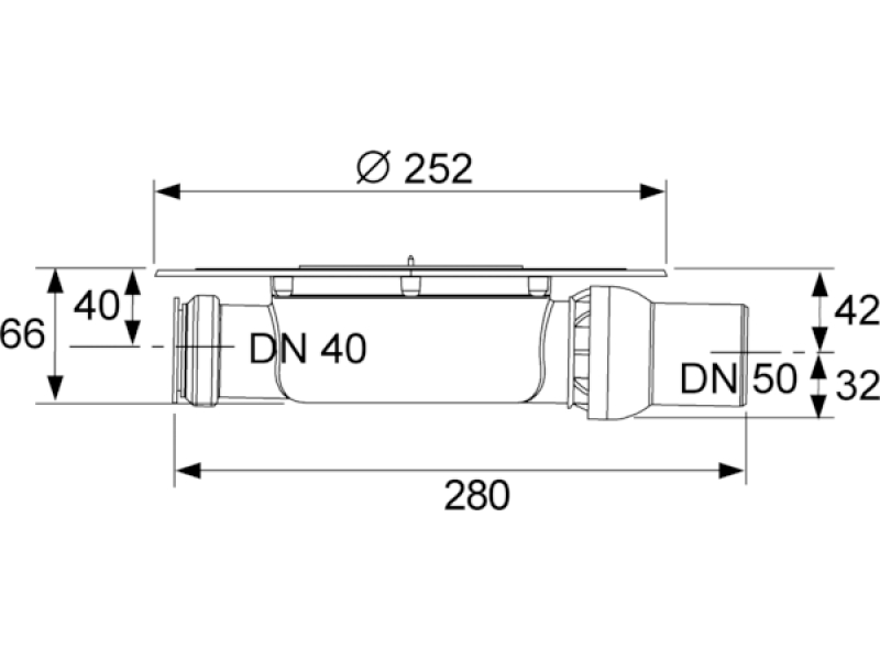 Купить Душевой трап TECEdrainpoint S, KDP-S110 с сифоном в комплекте