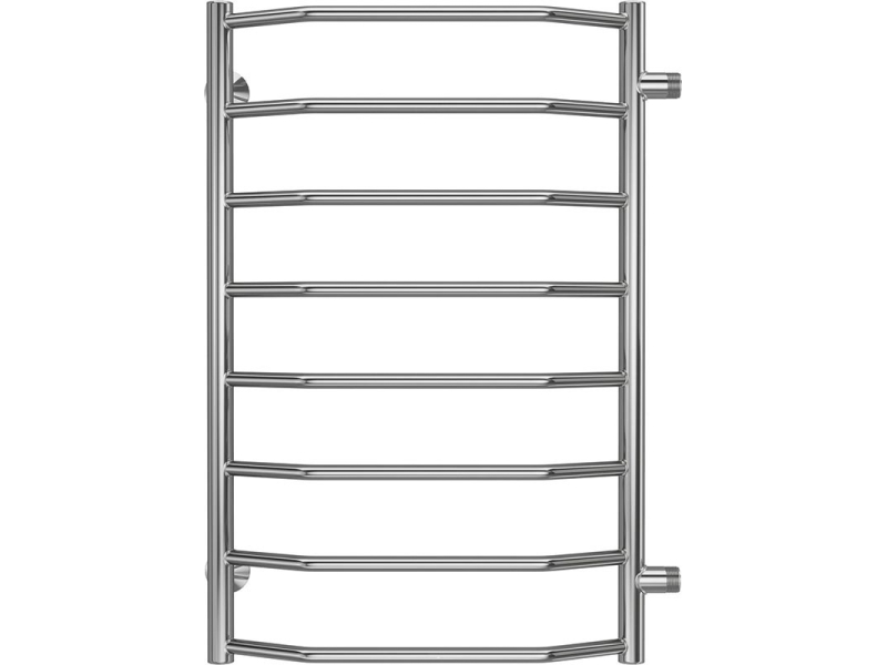 Купить Полотенцесушитель водяной Terminus Виктория П8 500х800, ширина 50 см, высота 80 см, боковое подключение 60, 4670078530127