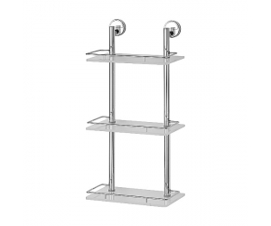 Полка 3-х ярусная FBS Vizovice VIZ 068 с ограничителем длина 40 см