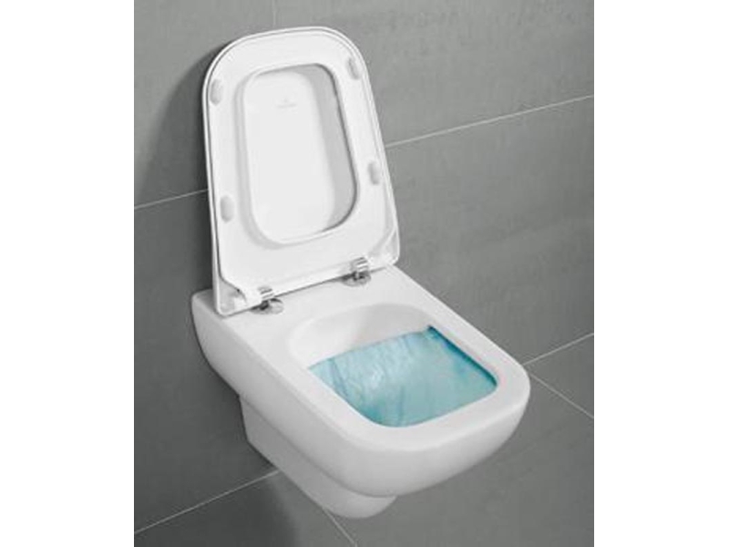 Купить Подвесной безободковый унитаз Villeroy&Boch Joyce 5607 HR01 с крышкой-сиденьем soft close