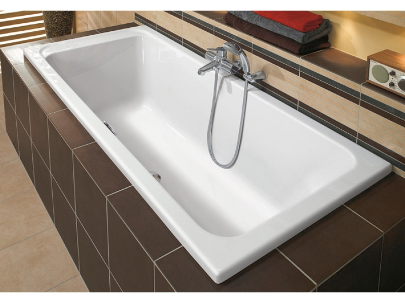 Купить Ванна Villeroy&Boch Omnia Architectura UBA180ARA2V-01 SOLO, 180 x 80 см, alpin UBA180ARA2V-01+90950461+U99740000