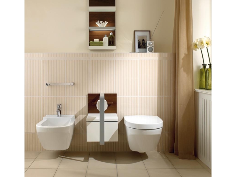 Купить Подвесной унитаз Villeroy&Boch Lifetime 5672 1001 альпийский белый