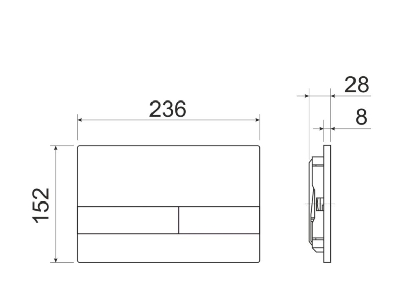 Купить Инсталляция Ceramica Nova Envision с унитазом Ceramica Nova Play Rimless CN3001, крышка микролифт, клавиша Flat черный матовый, CN3001_1002B_1000