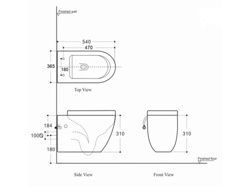 Купить Подвесной безободковый унитаз Aquanet Cetus-BW Rimless, крышка микролифт, Slimseat, черный, 287008