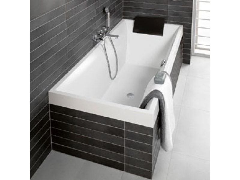 Купить Ванна Villeroy&Boch Squaro 180 x 80 см UBQ180SQR2V-01, alpin