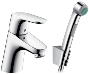 Смеситель Hansgrohe Focus E2 31926000 для раковины с гигиеническим душем