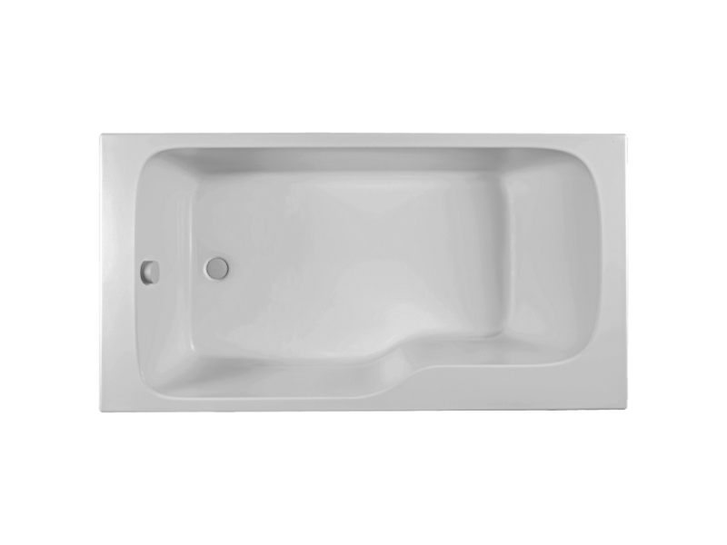 Купить Ванна акриловая Jacob Delafon Bain Douche Malice E6D066R-00, 160 х 85 см