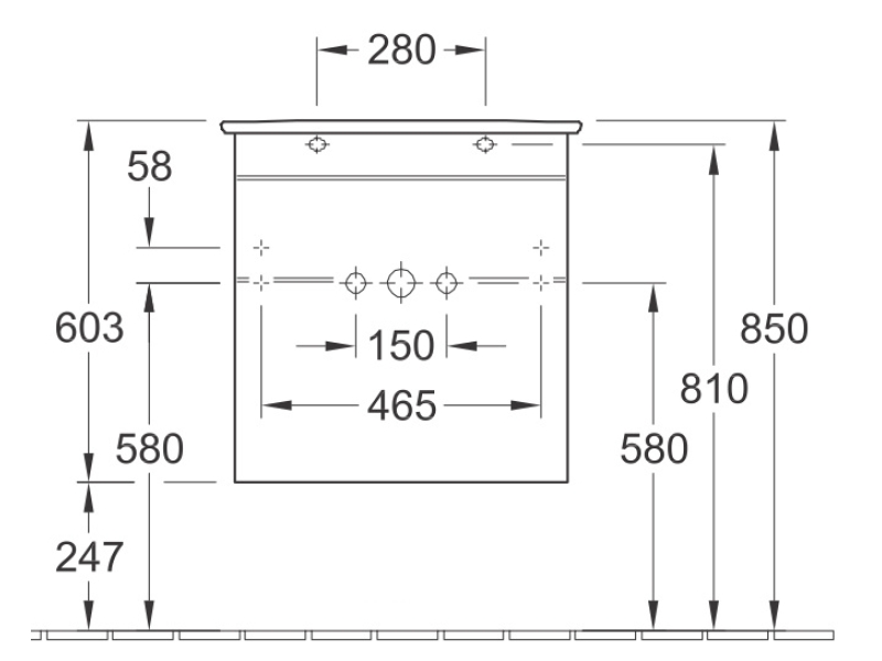 Купить Тумба с раковиной Villeroy&Boch Venticello A923 01DH+4124 60R1