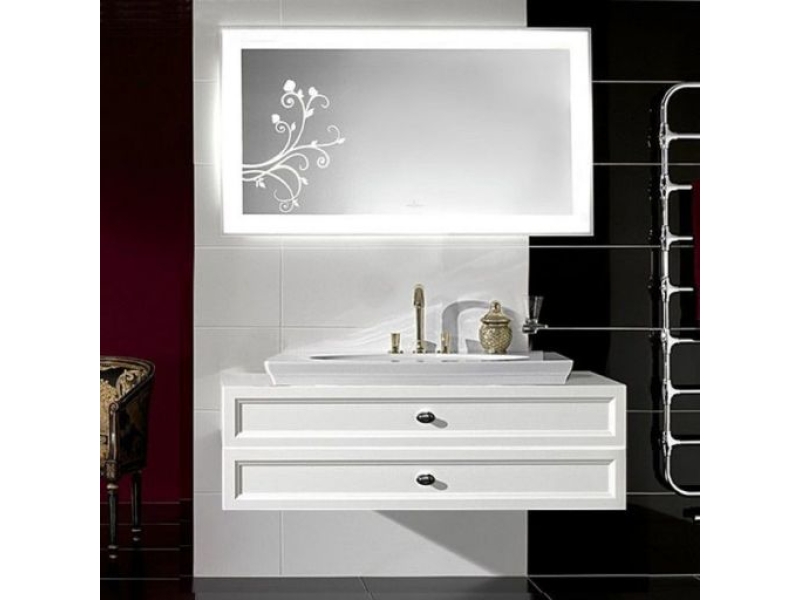 Купить Тумба Villeroy & Boch La Belle под раковину A58310DJ 135 x 54 x 42 см, подвесная, белый глянцевый