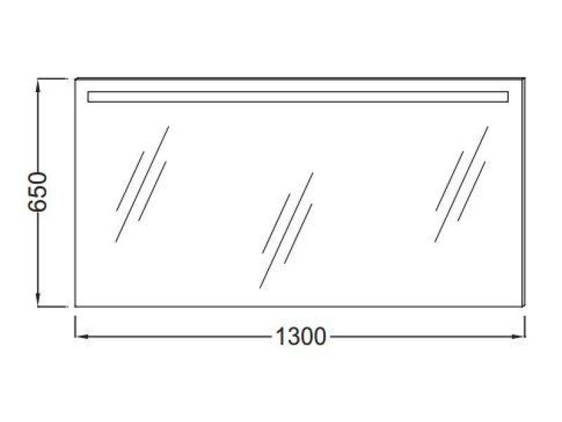 Купить Зеркало Jacob Delafon 130 см, с подсветкой, бесконтактным выключателем и защитой от запотевания, EB1419-NF