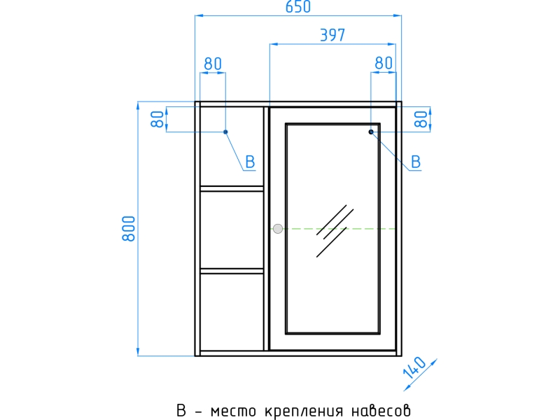 Купить Зеркало-шкаф Style Line Кантри 65 ЛС-00000031, 65 см, подвесное, венге