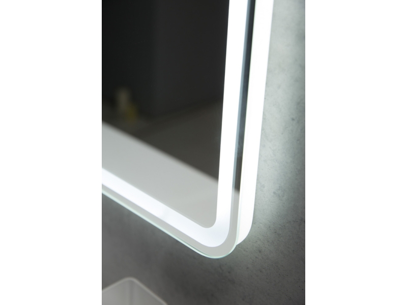 Купить Зеркало BelBagno Marino SPC-MAR-1000-600-LED-TCH-WARM 100 см, светодиодная подсветка, с сенсорным выключателем, с подогревом