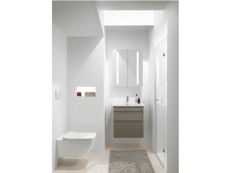 Купить Раковина Villeroy&Boch Venticello 60 х 50 см, подвесная, альпийский белый, 412460R1