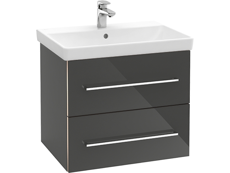 Купить Тумба Villeroy&Boch Avento A890 00B3, цвет Crystal Black