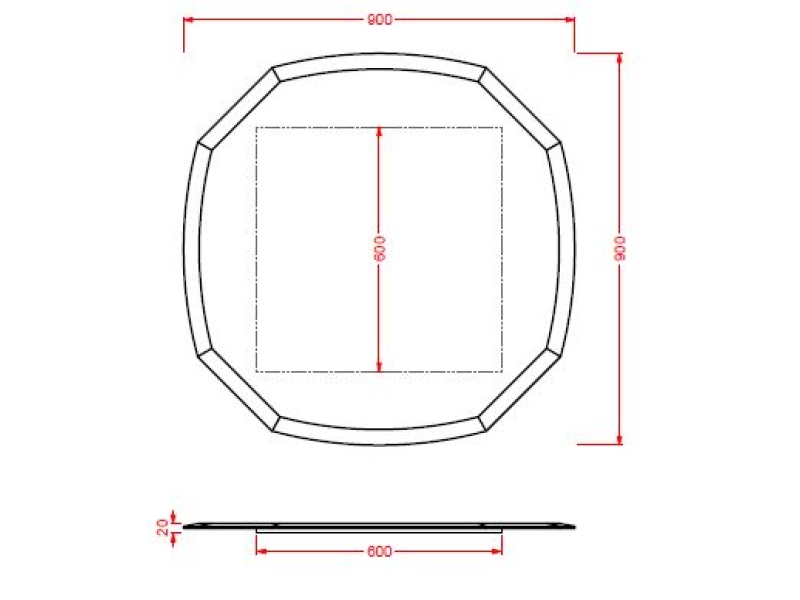 Купить Зеркало ArtCeram Civitas CIA011