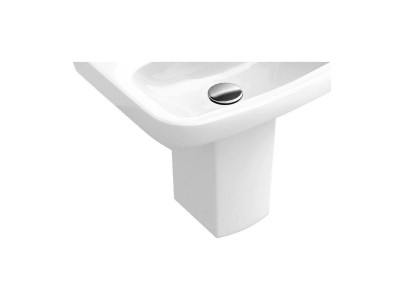 Полупьедестал Villeroy&Boch Verity Design, 25.5 х 18 см, подвесная, альпийский белый, 52020001