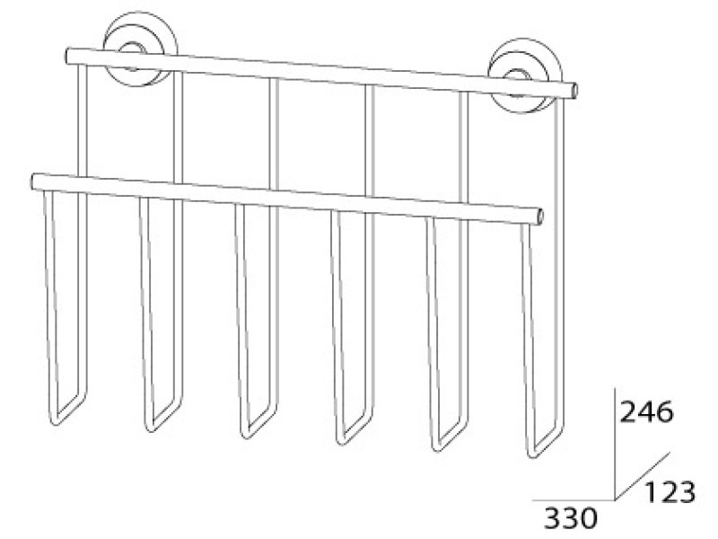 Купить Газетница FBS Vizovice VIZ 052