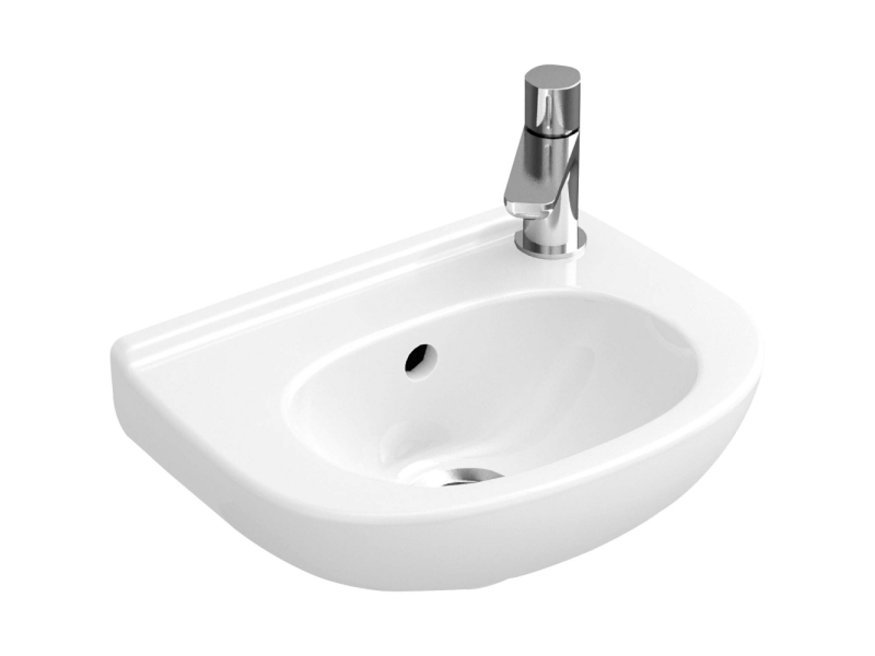 Купить Раковина Villeroy&Boch Onovo компактная 36 x 27,5 см, подвесная, альпийский белый 536039R1