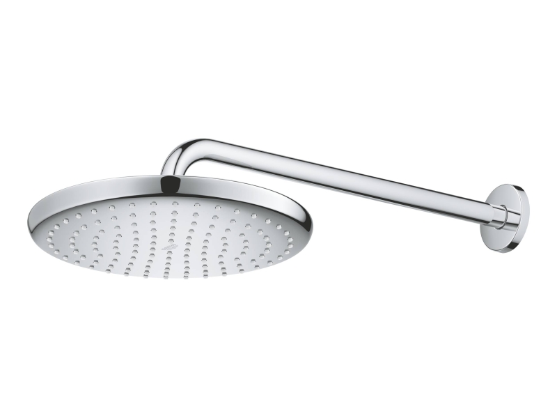 Купить Верхний душ Grohe Tempesta 250 + Душевой кронштейн 380 мм, хром 26668000