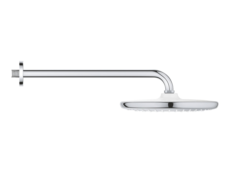 Купить Верхний душ Grohe Tempesta 250 + Душевой кронштейн 380 мм, хром 26668000