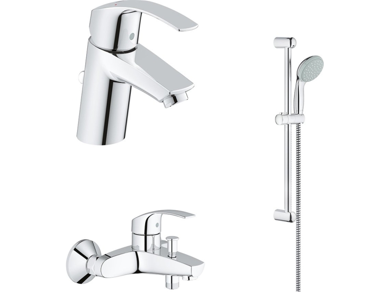 Купить Набор смесителей для ванны Grohe Eurosmart 124446(33265002,33300002,27853000)