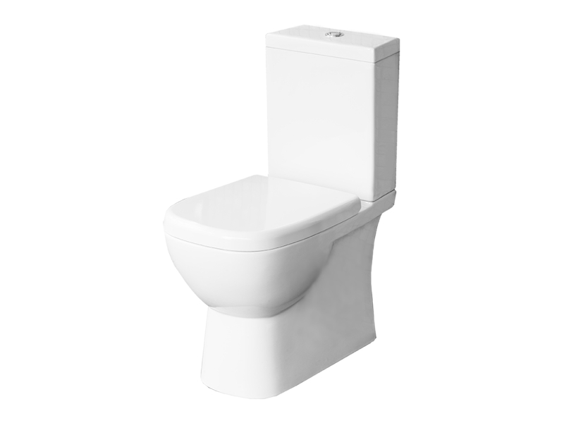 Купить QUADRO SLIM Унитаз-компакт Белый S1 (WC.CC/Quadro/2-SlimDM/WHT.G/S1)