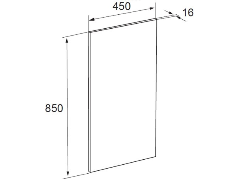 Купить Зеркало Roca The Gap со светильником 45 ZRU9000090