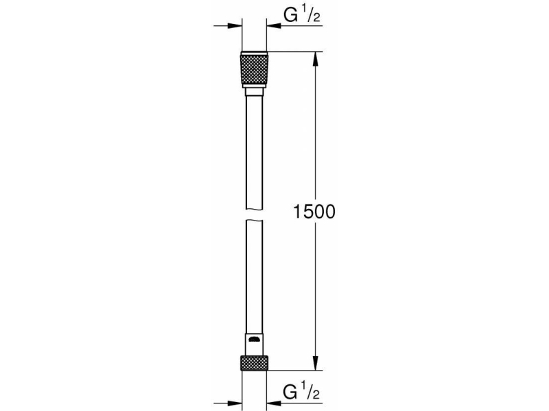 Купить Душевой шланг Grohe Silverflex 26346000