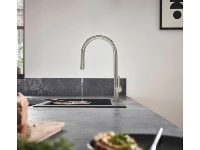 Купить Смеситель для кухни с вытяжным душем Hansgrohe M54 Talis 210 72800000