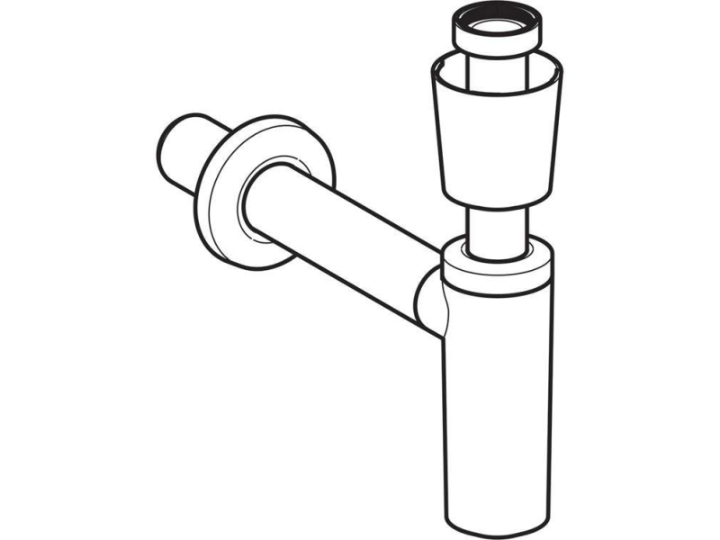 Купить Сифон для раковины GEBERIT D40 (белый) 151.035.11.1