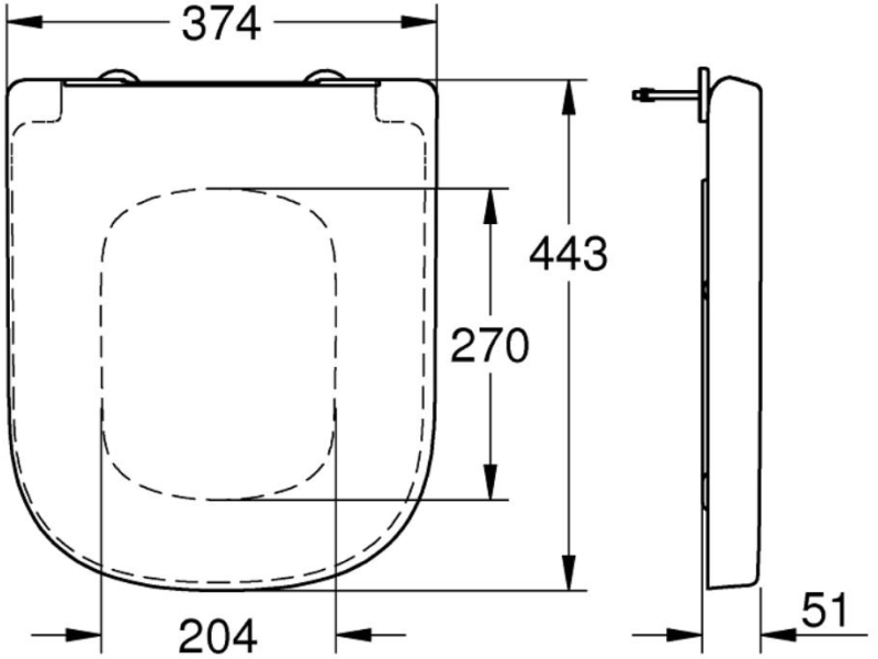 Купить Крышка-сиденье Grohe Euro Ceramic 39330001 с микролифтом