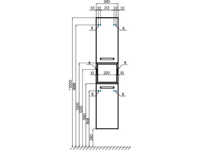 Купить Полка Aquaton Лофт Фабрик дуб кантри 1A242703LTDY0