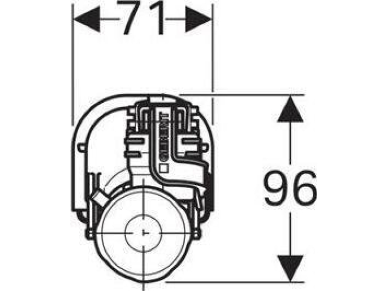 Купить Впускной клапан Geberit ImpulsBasic360 3/8