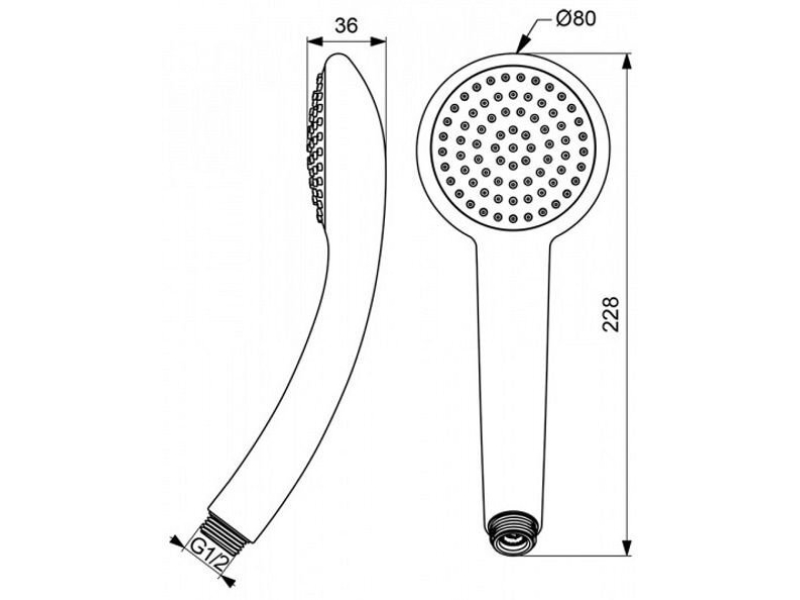 Купить Душевая лейка Vidima Fresh S BA205AA