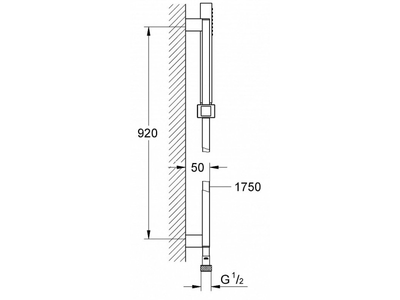 Купить Душевой гарнитур Grohe Euphoria Cube 27700000