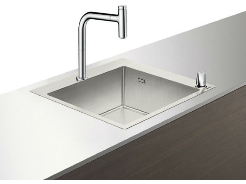 Купить Кухонная мойка с встроенным смесителем Hansgrohe C71-F450-06 55x50 43201000