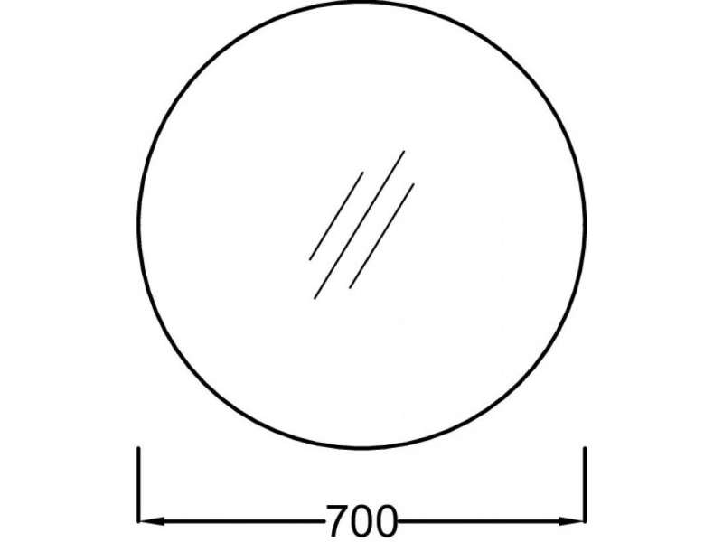 Купить Зеркало Jacob Delafon Odeon Rive Gauche 70x70 EB1144-NF