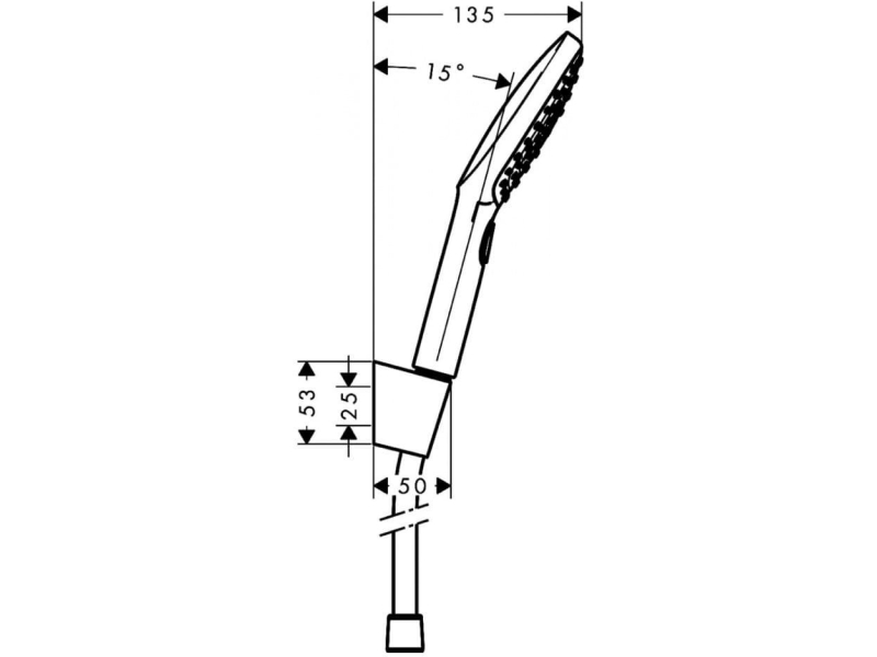 Купить Душевой набор Hansgrohe Raindance Select E 120 3 jet 26720400