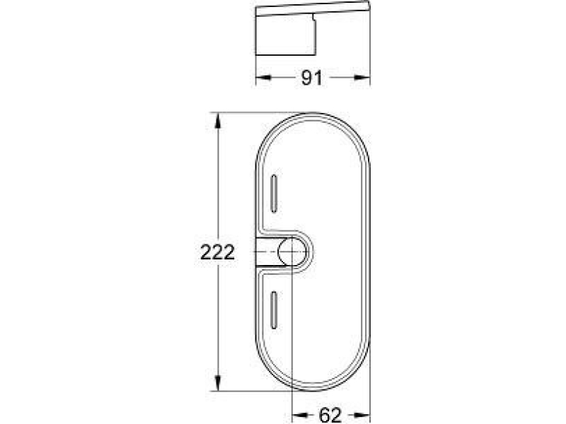 Купить Полочка-мыльница Grohe Tempesta new 27596000